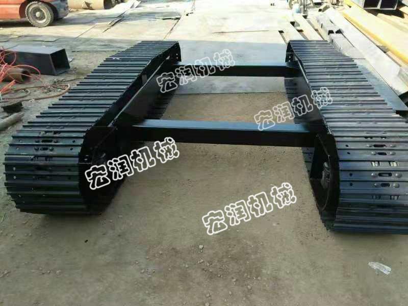 變速箱橡膠履帶底盤價格  工程橡膠履帶底盤