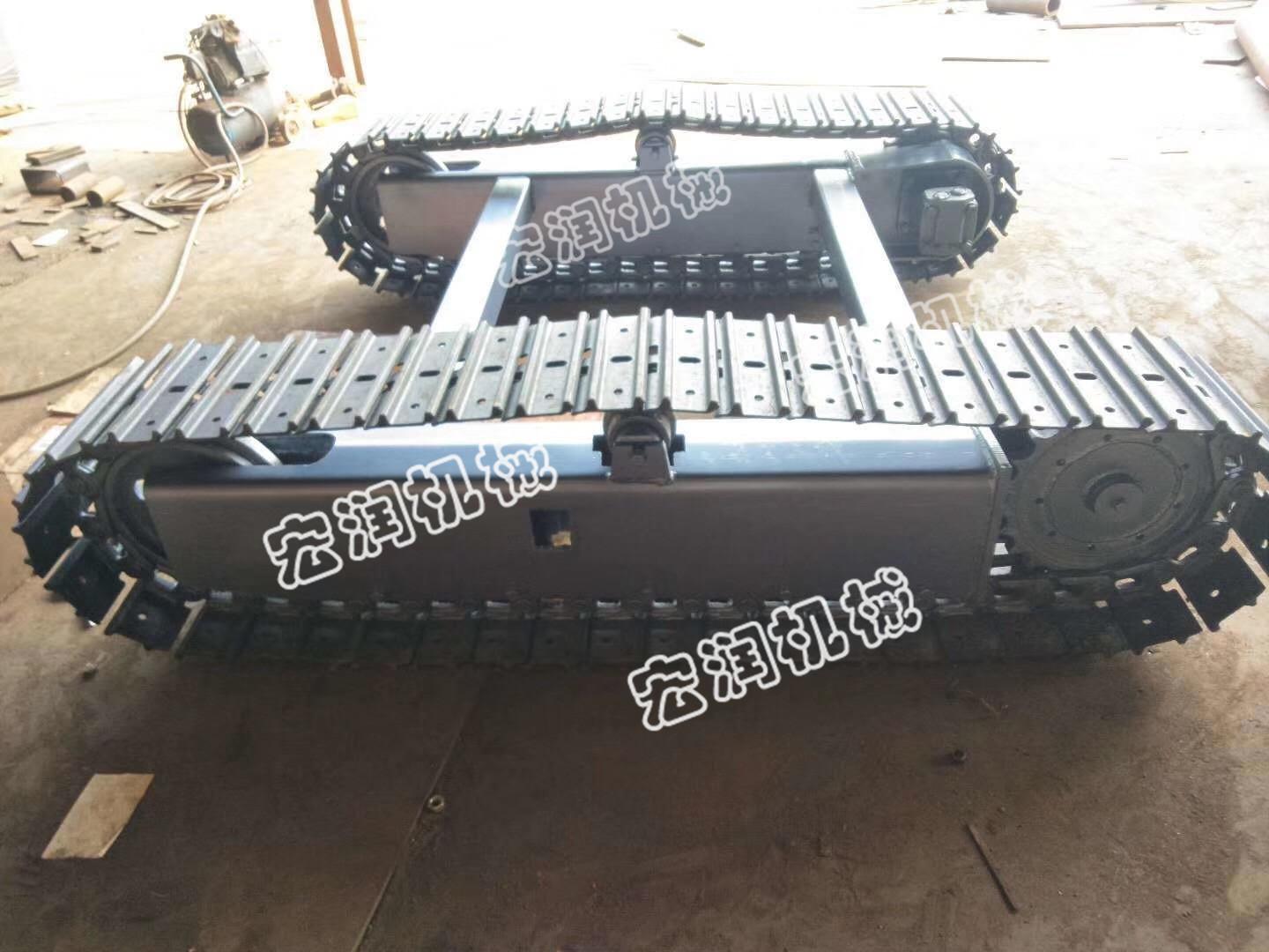 廠家定制橡膠 鋼制履帶底盤 履帶底盤四輪一帶 履帶底盤廠家