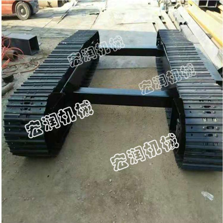 廠家定制橡膠 鋼制履帶底盤 履帶底盤四輪一帶 履帶底盤廠家