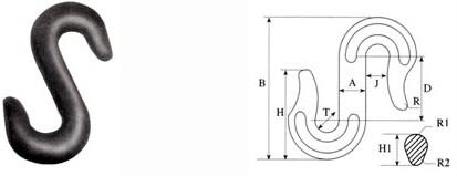 廠家直銷 起重吊鉤高強度美式320環(huán)眼貨鉤各式吊鉤