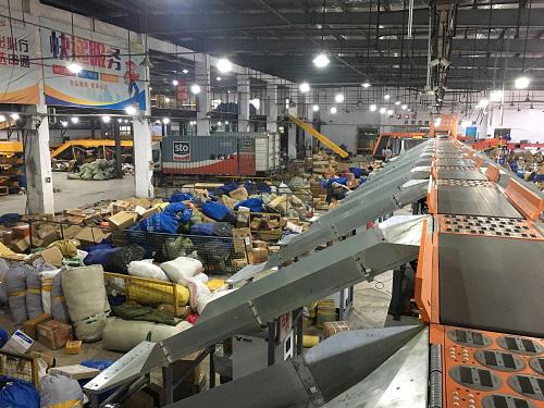 圓盤(pán)式擺輪大件分揀機(jī)