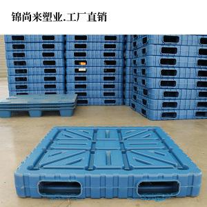 1111吹塑雙面托盤選擇錦尚來塑料托盤價(jià)格低質(zhì)量好 花少的錢買好貨 廠家直銷現(xiàn)貨供應(yīng)