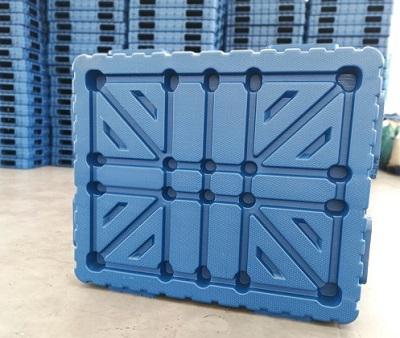 1210吹塑雙面塑料托盤錦尚來吹塑托盤價(jià)格低質(zhì)量好 花少的錢買好貨請選擇我們倉儲(chǔ)好幫手