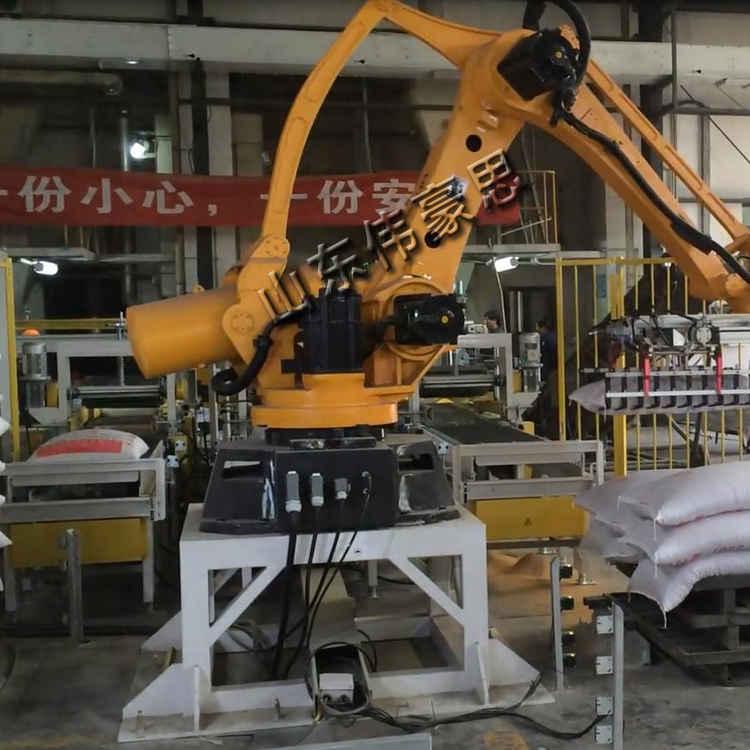 全自動碼垛系統(tǒng) 機械人碼垛機工作原理