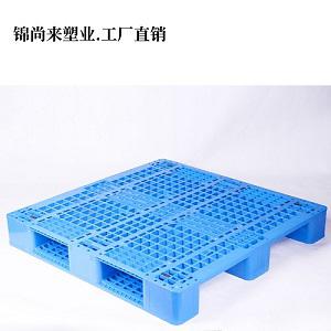 常州網格藍色塑膠托盤批發(fā) 川字型1100*1100網格