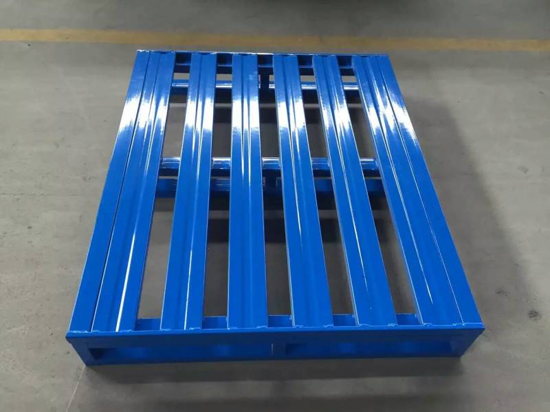 定制重型金屬托盤/兩向進(jìn)叉鐵托盤/四向雙面圓角鐵質(zhì)托盤/面粉免裝卸托盤定制