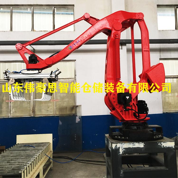 飼料碼垛機(jī)定制 袋裝豆粕碼垛解決方案