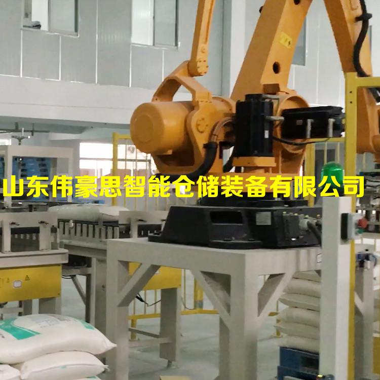 鈦精礦碼垛機(jī)器人非標(biāo)定制 除塵灰全自動碼垛機(jī)價(jià)格