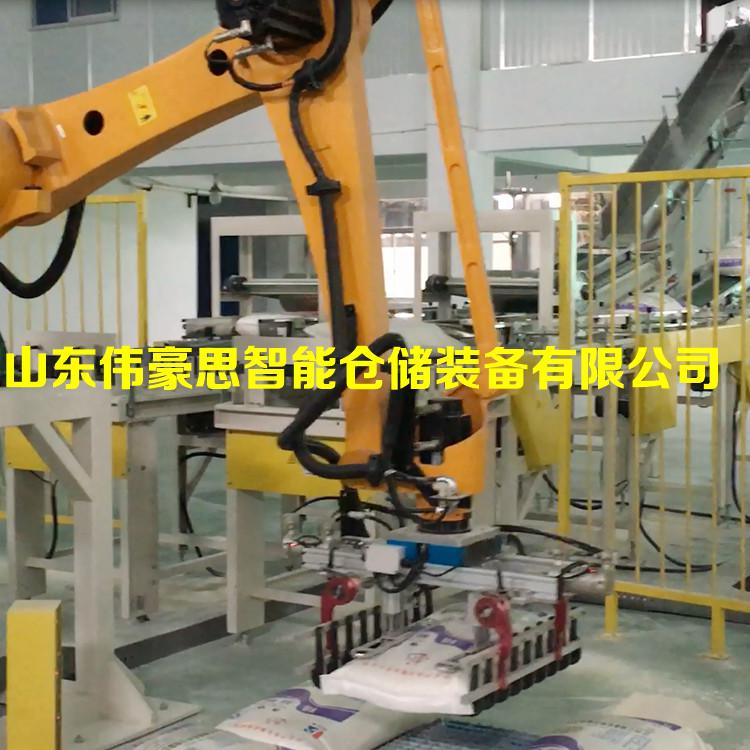 鈦精礦碼垛機(jī)器人非標(biāo)定制 除塵灰全自動碼垛機(jī)價(jià)格