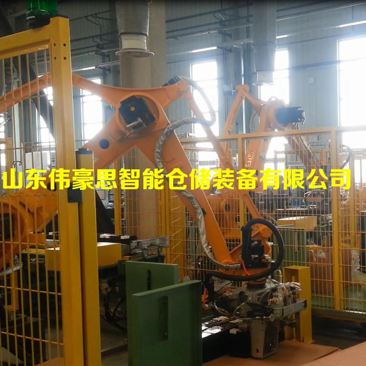 牛奶箱碼垛機器人 全自動包裝碼垛系統(tǒng)價格