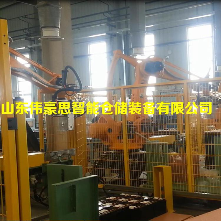 牛奶箱碼垛機(jī)器人 全自動(dòng)包裝碼垛系統(tǒng)價(jià)格