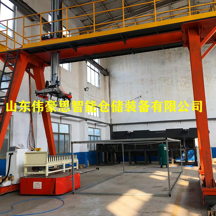 供應食鹽機器人裝車機 自動裝車設備工作現(xiàn)場
