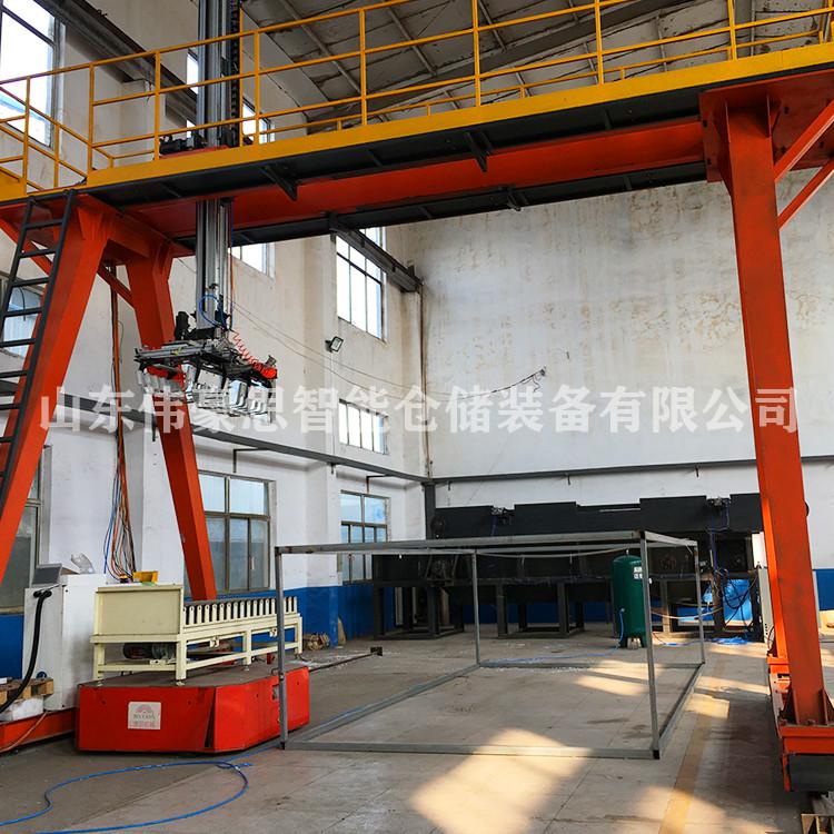 供應淀粉全自動裝車機械手 自動裝車機器人非標定制