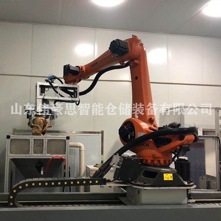 工業(yè)鹽全自動拆垛機 袋料自動拆垛系統(tǒng)報價