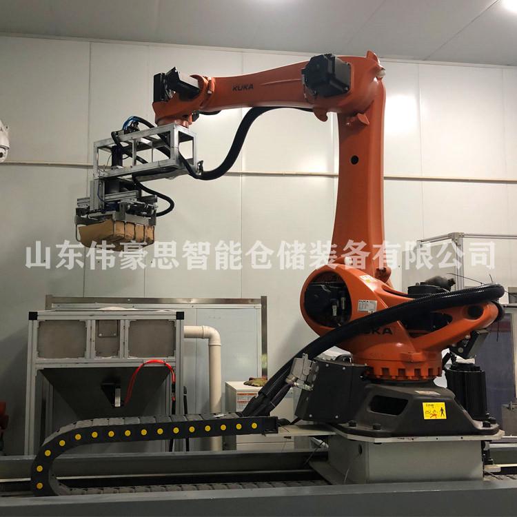 工業(yè)鹽全自動拆垛機(jī) 袋料自動拆垛系統(tǒng)報價