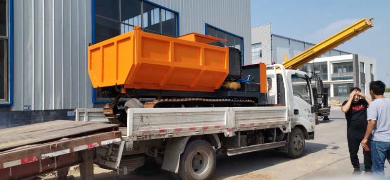 小型農(nóng)用履帶車 履帶底盤自卸車 履帶車 農(nóng)用履帶車 U型車廂履帶運(yùn)輸車