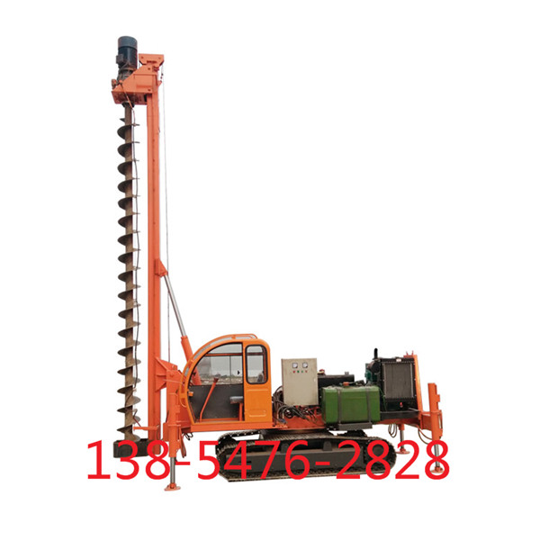 履帶式長(zhǎng)螺旋打樁機(jī) 履帶螺旋打樁機(jī) 螺旋打樁機(jī) 地基打樁機(jī)