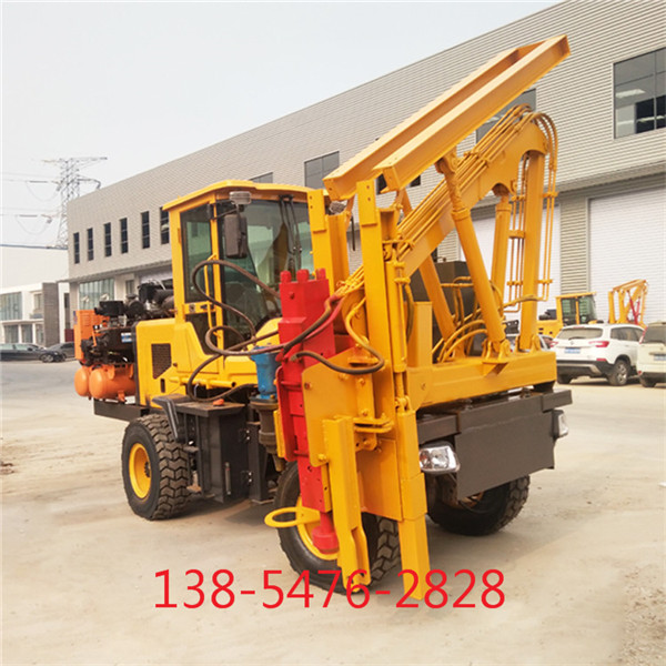 護(hù)欄打樁機(jī) 高速公路波形護(hù)欄打樁機(jī) 公路打樁機(jī)