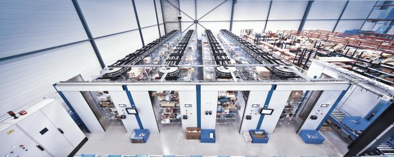 自動貨柜-水平回轉(zhuǎn)式倉儲系統(tǒng)