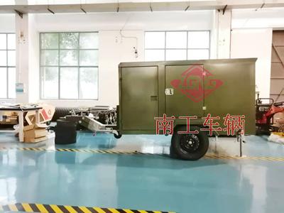 機(jī)器人用0.35噸ATV箱式工具拖車