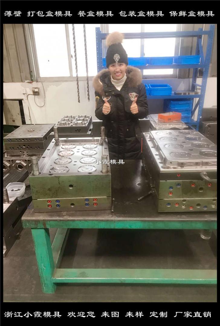 500ml薄壁便當盒模具開模成本