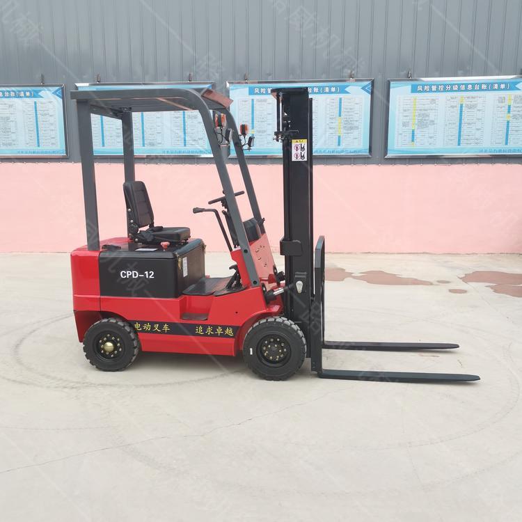 廠家出售蓄電池電動叉車 液壓升降推高車 自動升高電瓶叉車