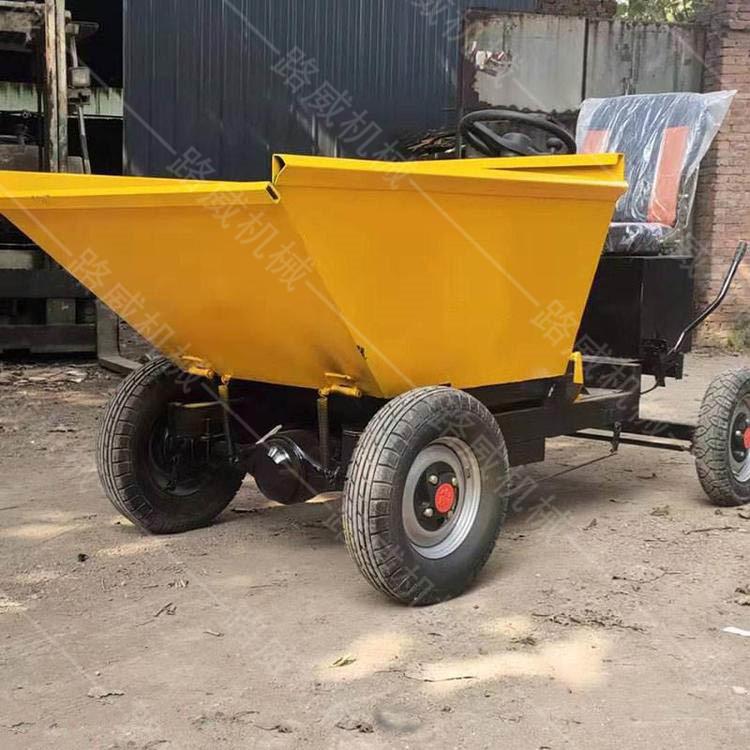    供應(yīng)騎式電動(dòng)灰斗車 拉沙上料電動(dòng)灰斗車 拉貨送料運(yùn)輸車