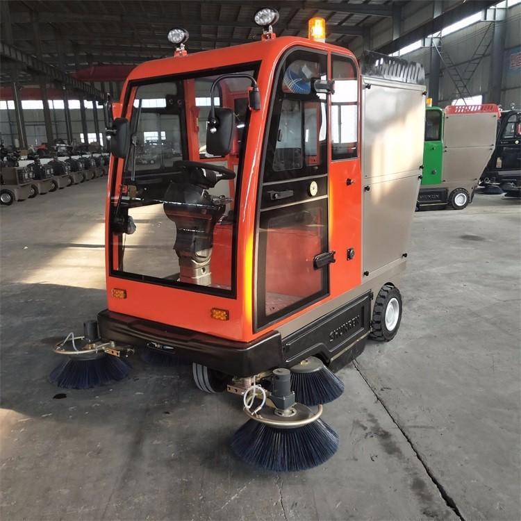   出售全封閉電動清掃車 駕駛式電動清掃車 垃圾轉運清運車