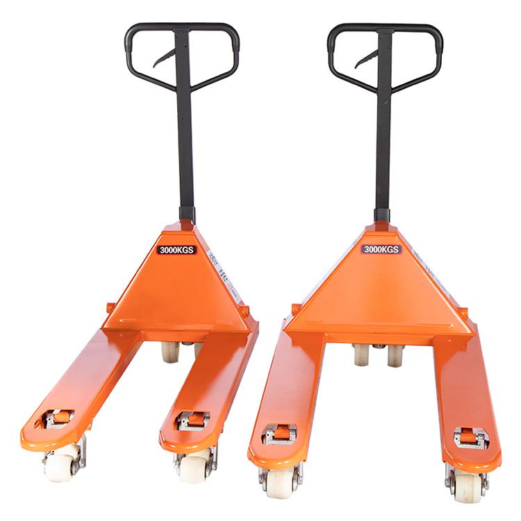 手動(dòng)液壓搬運(yùn)車(chē) 液壓車(chē) 油壓車(chē) 托盤(pán)拖車(chē)