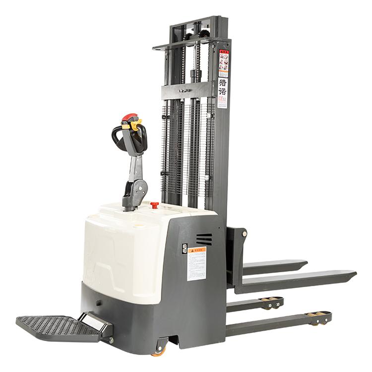 獵諾站駕式電動堆高車 電動叉車 升降鏟車 支持非標定制