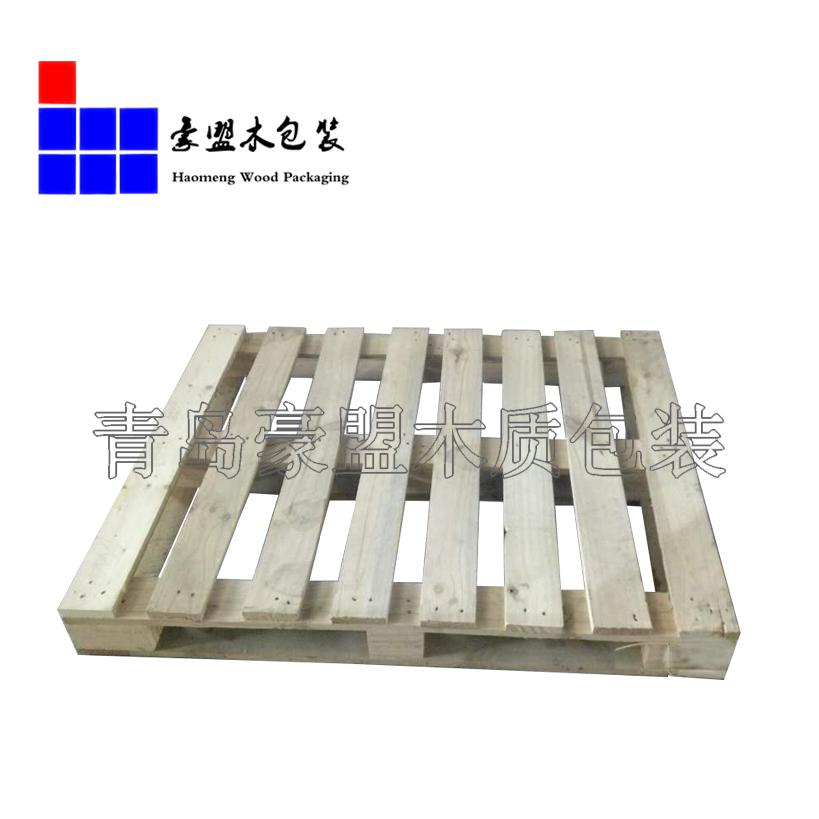 青島豪盟廠家直消木托盤 2四面進(jìn)叉稱重高價(jià)格優(yōu)惠