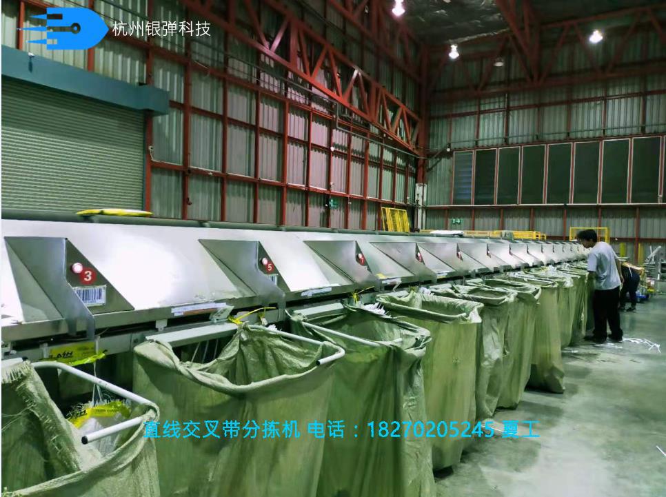 直線型交叉帶分揀機