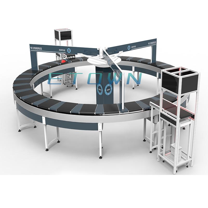 全自動(dòng)分揀設(shè)備物流倉(cāng)儲(chǔ)快遞物流輸送機(jī)智能分揀通用設(shè)備
