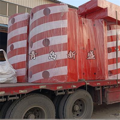 柔性復(fù)合材料浮箱 新盛L型固定式FRP防撞設(shè)施