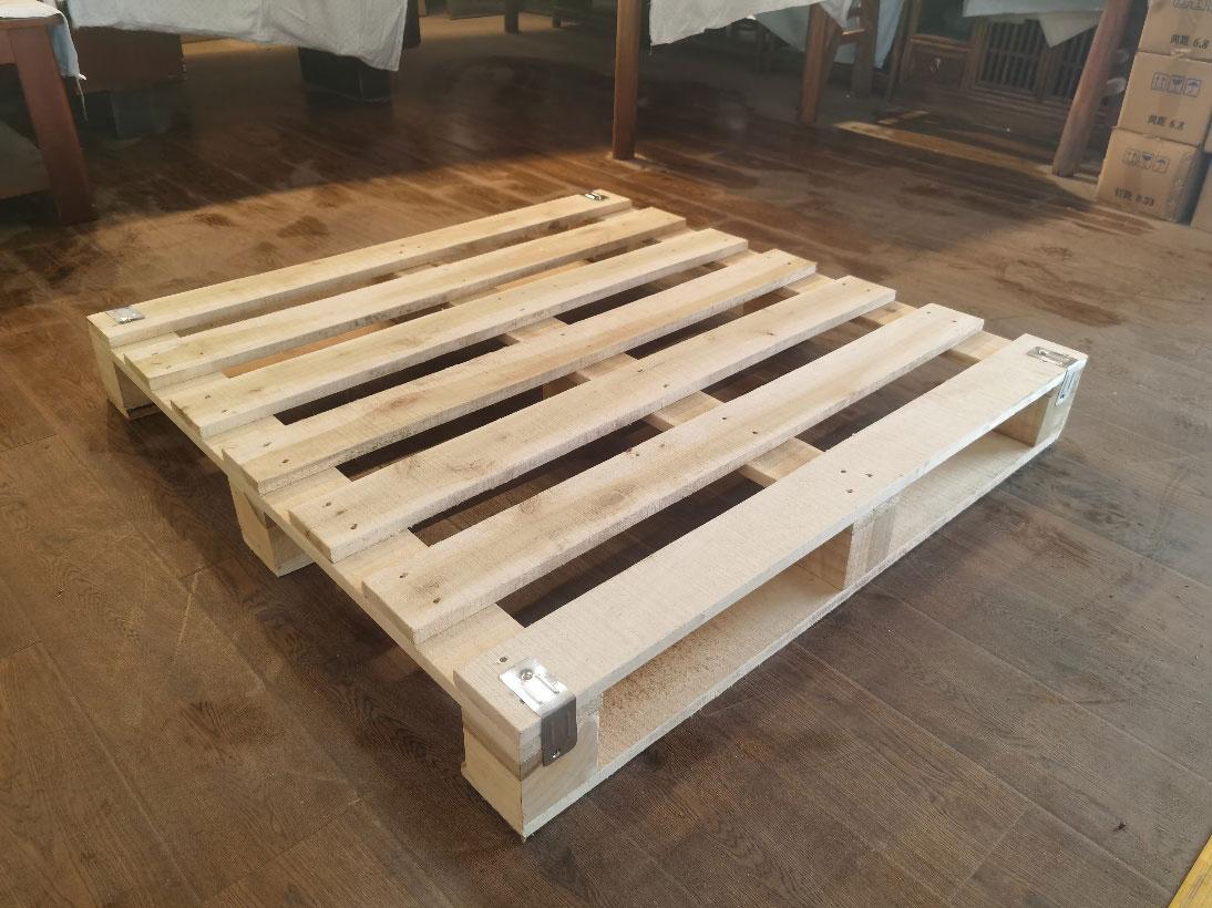 實木托盤叉車托盤物流倉庫倉儲周轉(zhuǎn)堆貨用