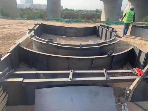 拱形骨架護(hù)坡模具鋼板設(shè)計(jì)韌性強(qiáng)