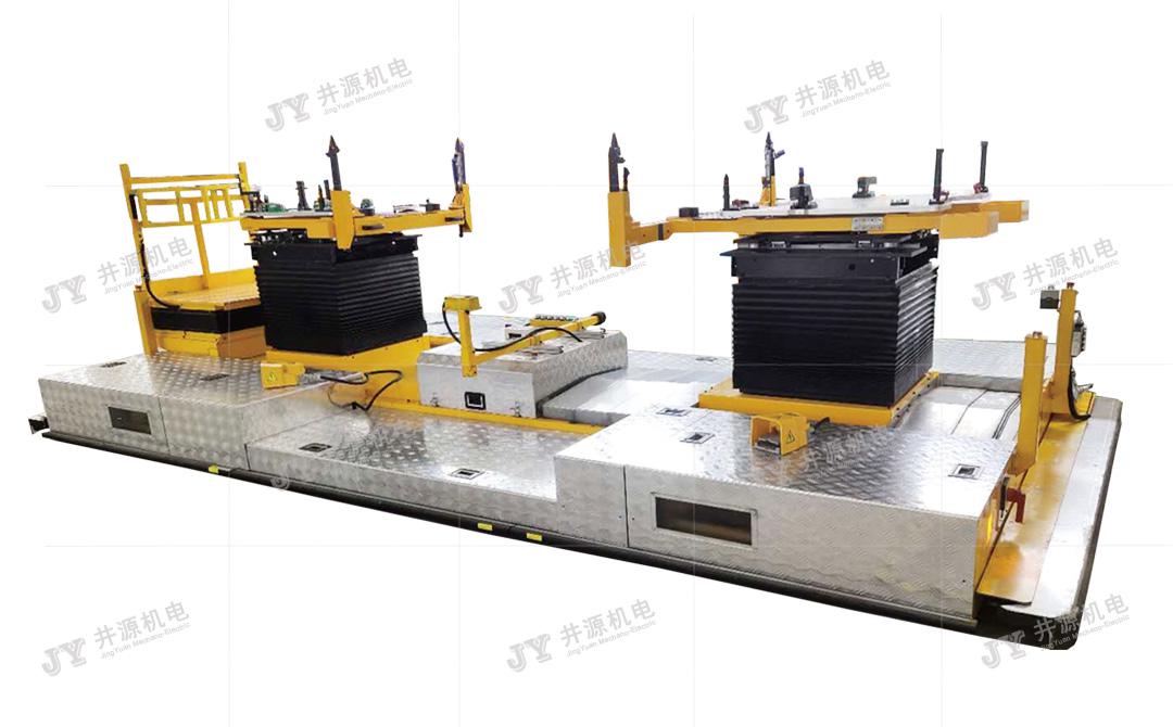 磁帶導(dǎo)引三舉升合裝型AGV