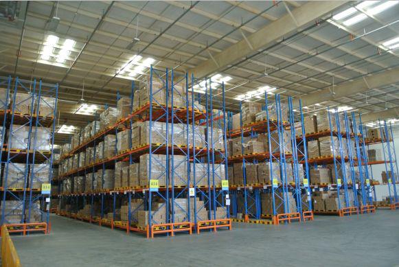 雙深度貨架 重型倉(cāng)儲(chǔ)架 高位多層托盤式儲(chǔ)物架
