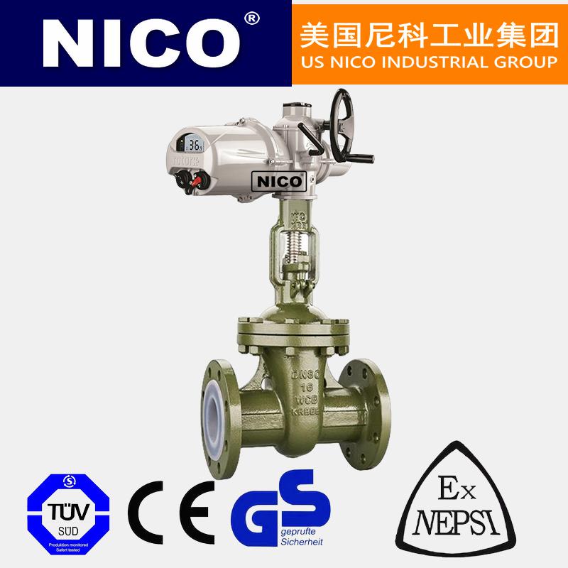 進口電動襯氟閘閥