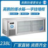 英鵬防爆冰箱-一字掛墻柜238L