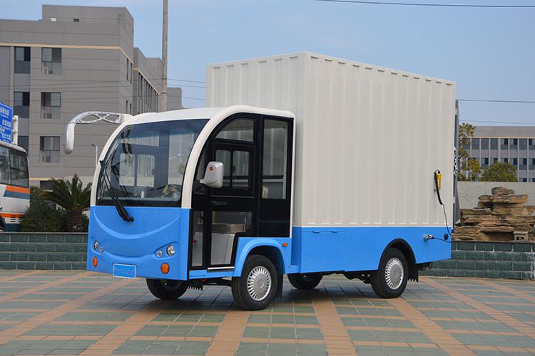 廠區(qū)廂式電動貨車 蓄電池固定平臺搬運車