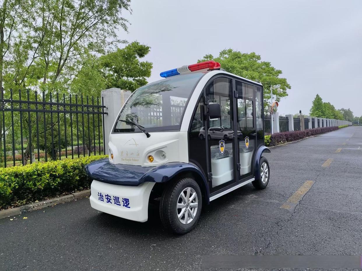 四輪四座電動巡邏車 城管巡邏電瓶車