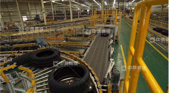無錫中鼎制造行業(yè)-汽車輪胎-自動化倉庫案例